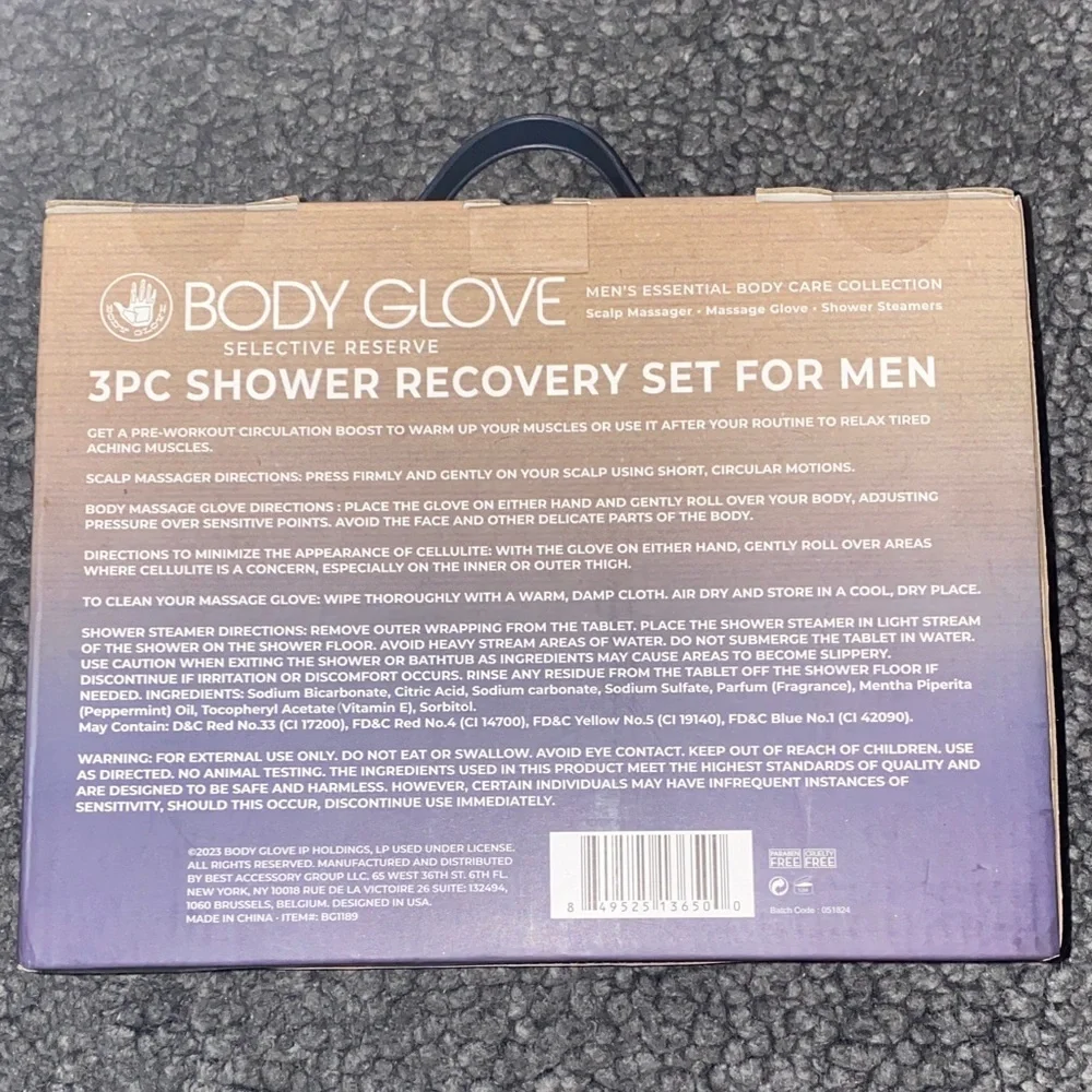 Body Glove piece set